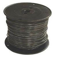 Romex 12BK-STRX500 Series Building Wire, Black Sheath, 12 AWG, 1-Conductor, 500 ft, Copper Conductor