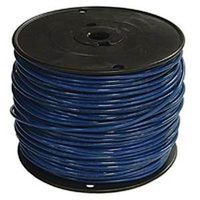 Southwire 12BLU-STRX500 Series Building Wire, Blue Sheath, 12 AWG, 1-Conductor, 500 ft L, Stranded