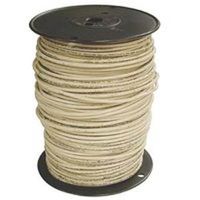 Southwire 10WHT-STRX500 Series Building Wire, White Sheath, 10 AWG, 1-Conductor, 500 ft L, Copper