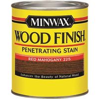 Minwax Wood Stain, Red Mahogany, Liquid, 0.5 Pt Can