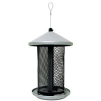 Perky-Pet Dual-Mesh Bird Feeder, 2.85 lb, Metal, Gray (TSS00349)