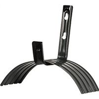 Ames 2383520 Hose Hanger, 150 ft, Steel, Black, Wall STL Hose Hanger