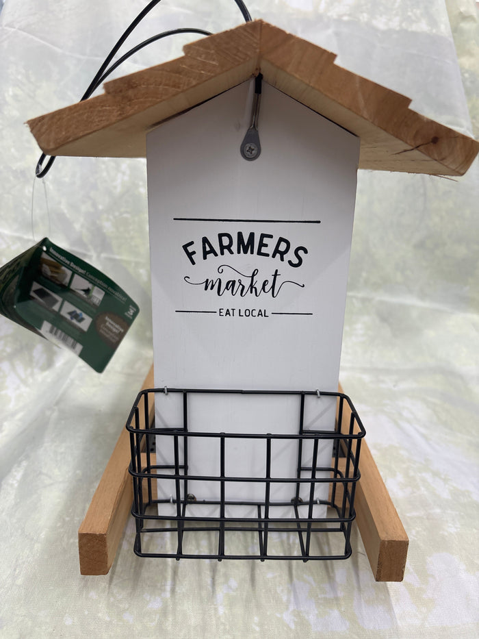 Farmhouse Hopper with Suet