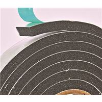 Frost King Rubber Foam Tape, 3/4" W x 10' L x 5/16" Thick, Black (R534H)