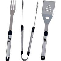 Heavy-Duty Stainless Steel BBQ Tool Set