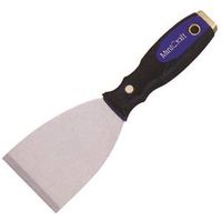 ProSource 0 Wall Scraper, 3" Wide Full Tang HCS Blade, PP/TPR Soft Grip Handle, 9-1/4" OAL