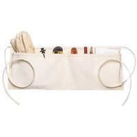CLC Tool Works Work Apron, 29-50" Waist, Cotton, White, 2-Pocket