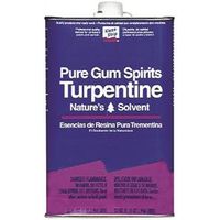 Klean Strip QGT69 Gum Spirit Thinner, Pine, Clear, 1 qt