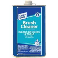 Klean Strip QBC12C Brush Cleaner Liquid, 1 Qt Brush Cleaner Quart