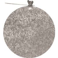 Imperial 6" Round Damper with Key, Steel