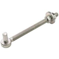 5/8x8 Zinc Bolt Hook