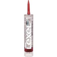 Sashco 13010 Elastic Sealant, Clear, 10.5 oz Cartridge, 7 Days Curing, 0 to 120 deg F