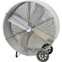 MaxxAir Direct Drive Drum Fan, 6.56A, 120V, 2-Speed, 460-710 RPM, 6300-9000 CFM, Steel