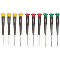 General 690 Screwdriver Set, Steel 10PC Mini Screw Set