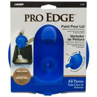 Linzer FL100 Pro Edge Paint Pour Lid, Plastic, Blue, 1 Gallon