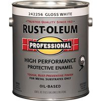 Rust-Oleum Professional Protective Enamel, Gloss, White, 1 Gal Can