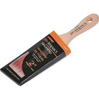 Linzer WC 2168-2 2" Beav Brush, Natural Wood Handle, Polyester Bristle, Sash Handle