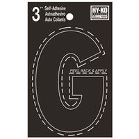 3" BLK Adhes Letter G