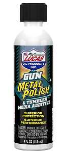 Lucas Oil 10878 Gun Polish and Tumbler Media Additive, Liquid, Mint, 4 oz Bottle
