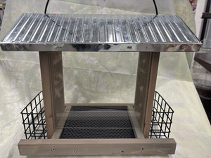 Hopper Feeder with Suet, 3 Quart