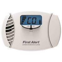 First Alert 1039746 Carbon Monoxide Alarm with Backlit Digital Display and Battery Backup, 85 dB, Wh