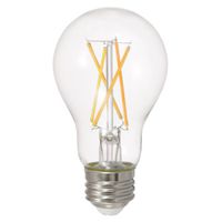 Bulb LED A19 CLR Soft White 8W