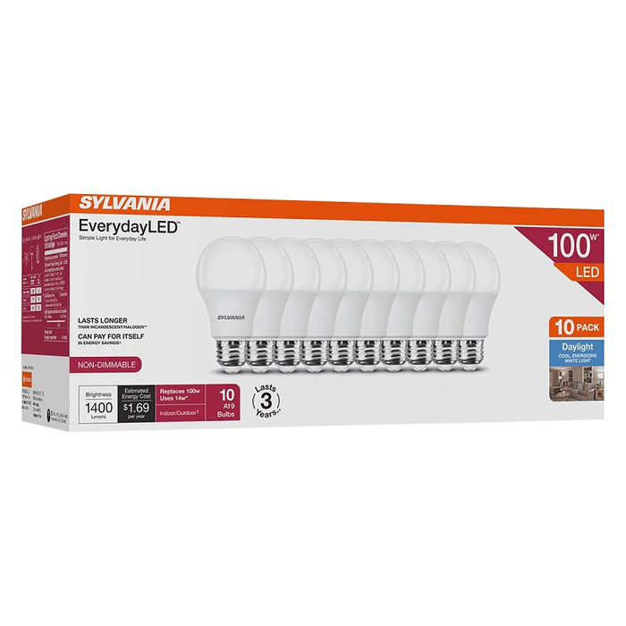 LED Bulb A19 3Y 5000K DLT 100W