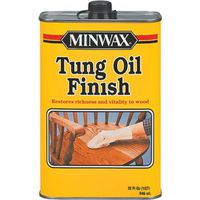 Minwax Tung Oil, Liquid, 1 Qt Can, 32 Oz GLS