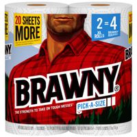 Brawny 2XL White Towel