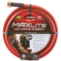 Swan SGHW58050 Hot Water Rubber Garden Hose, 5/8 in, 50 ft L