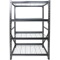 4-Shelf Steel Shelving Unit - 48"