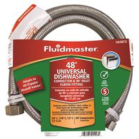 Fluidmaster Universal Dishwasher Connector, 3/8" Compression (1W48CU)