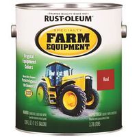 Rust-Oleum Specialty Farm Equipment Enamel, International Red, 1 Gal Can