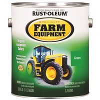 Specialty 280170 Farm Equipment Paint, Oil Base, Gloss Sheen, JD Green, 1 Gal, 520 Sq-Ft Coverage