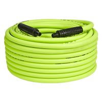 Flexzilla Premium Air Hose, 3/8 in ID, 100 ft L, 300 psi, Polymer, Green