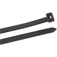 Gardner Bender 45-524UVB Cable Tie, 6/6 Nylon, Black, 24" L, 10 Pack