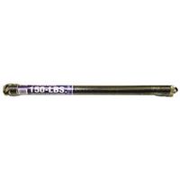Prime-Line Extension Spring, 1-19/64" OD, 25" OAL, Galvanized Carbon Steel, Loop End, 150 lb