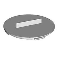 NDS 1206 Styrene Adapter Plug, Black (1206/0633SD)
