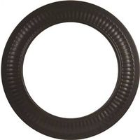 Imperial 5" Diameter Black Matte Steel Stove Pipe Collar (BM0093)