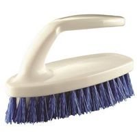 Quickie 202ZQK Homepro Scrub Brush, Blue Polypropylene Bristle, 2-3/4 in W, 6-1/4 in OAL