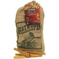 Fatwood Fire Starter, 8 lb Firewood Starter