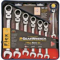 7-Piece Metric Wrench Gear Set
