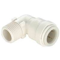 Watts 1/2" Plastic Pipe Elbow, 90° Angle, Off-White, 100 PSI (3519-1008/P-630)
