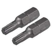 Irwin IWAF21TX252 Insert Bit, T25 Drive, 1/4 in Shank, 1 in L, Steel