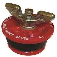 Oatey 1-1/2" Plastic Test Plug, Red (Model 33400)