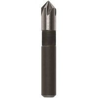 Irwin 1877714 1/4" HS Countersink Drill Bit, 1-17/32" OAL, 5-Flute, 1/4" Round Shank