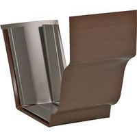 Amerimax Aluminum Gutter Connector, Brown, Model 2520919