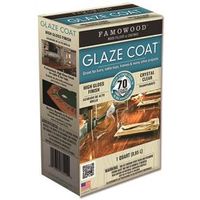 Famowood Clear Glaze Epoxy Coating, Liquid, Slight, 1 qt Container (5050080)