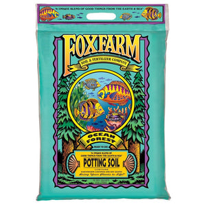 Ocean Forest 790041 Potting Soil, 12 qt, Brown