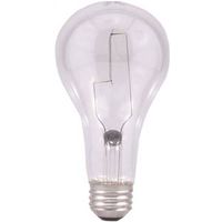 Sylvania 15476 Incandescent Lamp, 200W, A21, Medium Base, 3880 Lumens, 2850K, 750 Hr Life